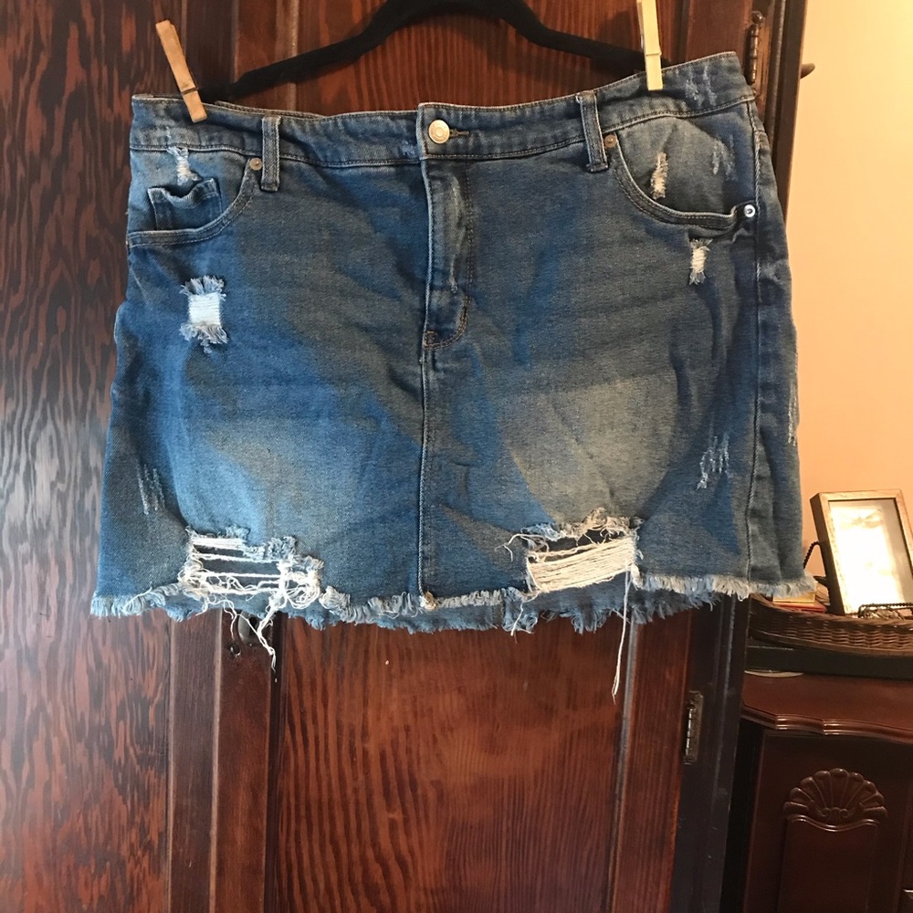 Jean skirt